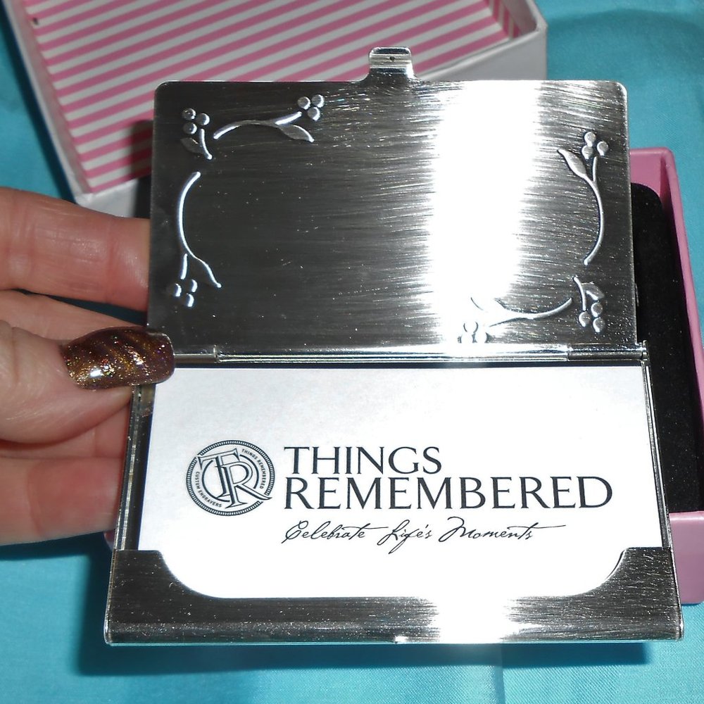 Business Card Holder (Things Remembered)